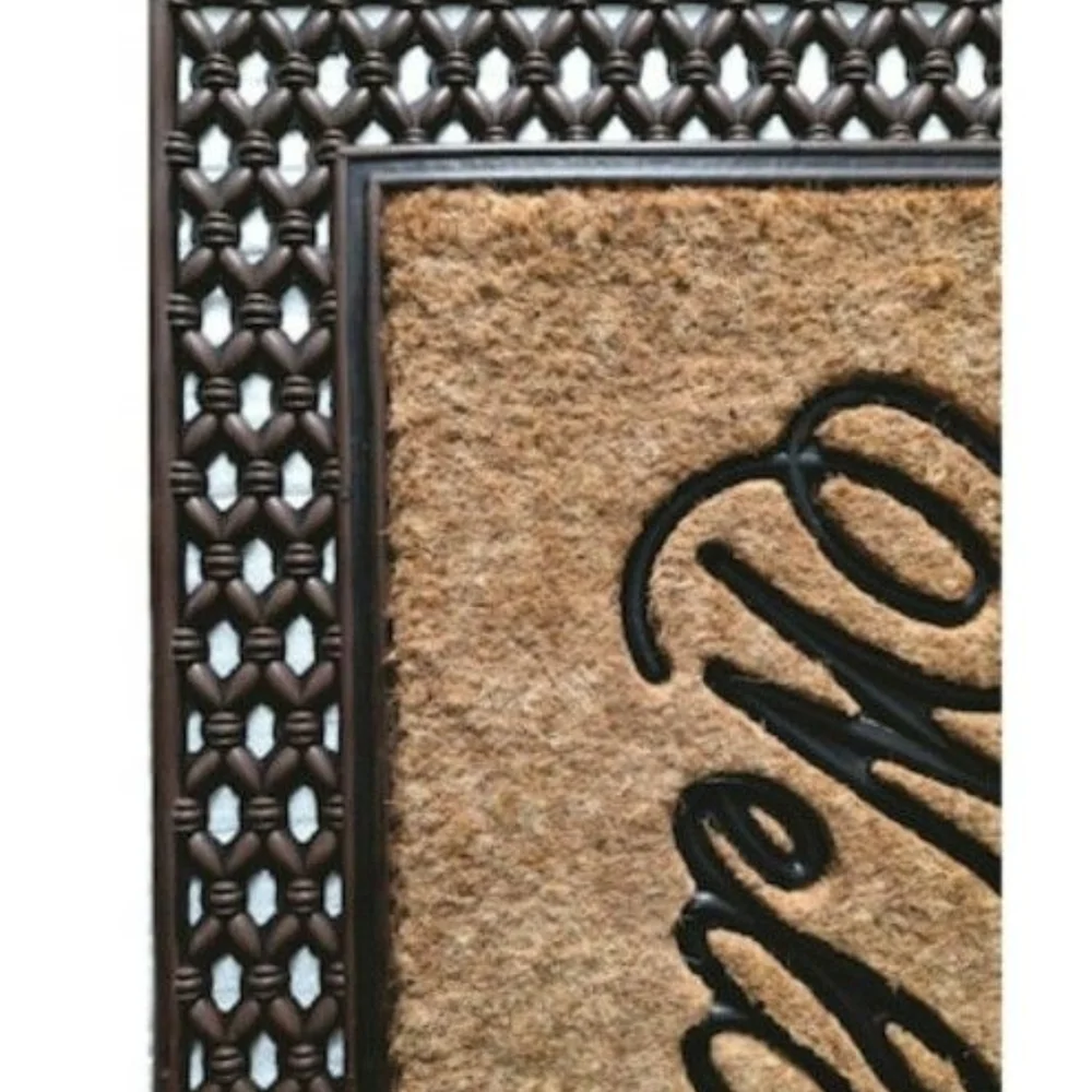 Style Selections Styleselections 2-ft x 3-ft Brown Rectangular Outdoor Door Mat